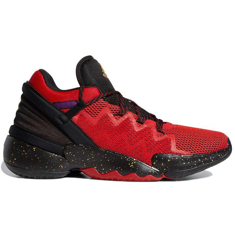 Adidas D.O.N. Issue #2 Chinese New Year Unisex Sneakers Red Core-Black Scarlet FX6490