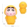 Anime Crayon Shin-Chan Figura Mealheiro Modelo Pvc Estátua Boneca Mealheiro Decoração de Mesa Presentes Brinquedos