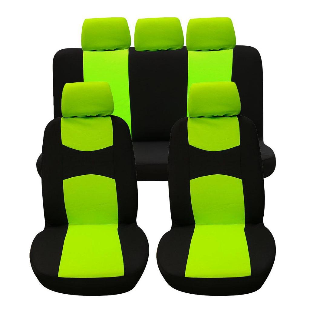 Universal Car Seat Cover Set for All Seasons - 4/9 Piece Set