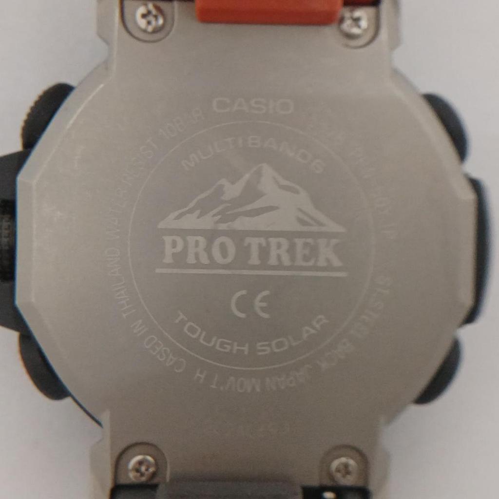 Used CASIO PRO TREK PRW60YJP Solar Radio Watch