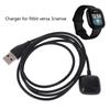 USB Charging Cable Data Holder Power Charger Adapter Dock Mount Bracket Cradle Compatible for Fitbit Versa 3 for Smart W