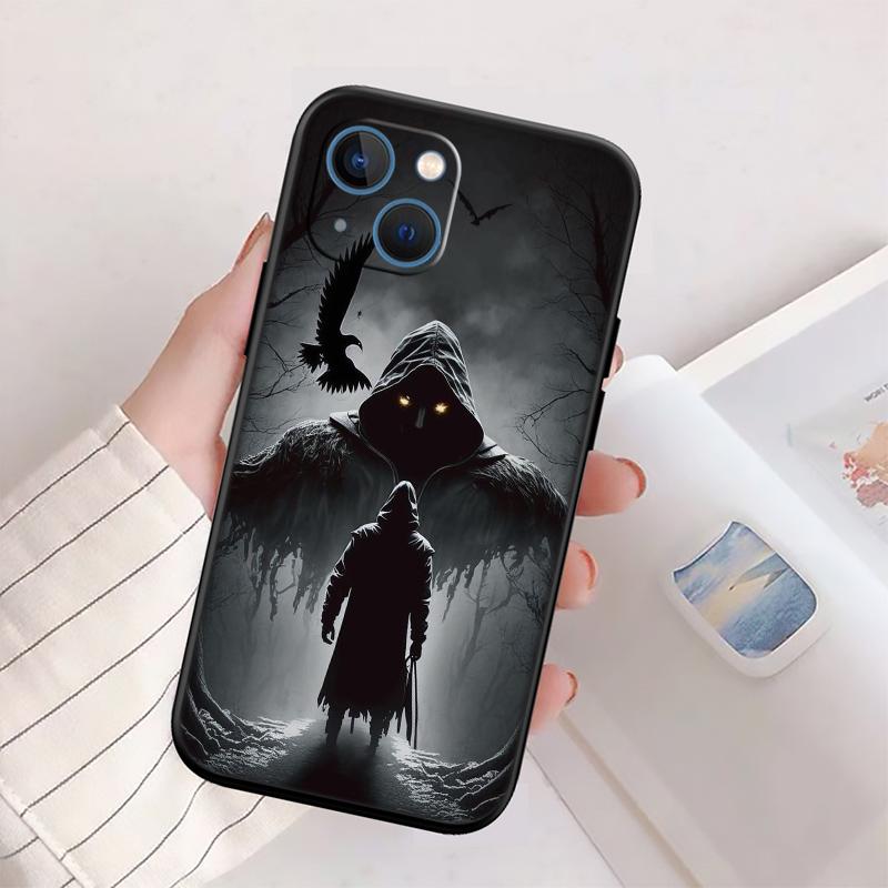 

Grim Reaper Skull Phone Case for Samsung Galaxy S20 S21 S22 Ultra FE + Plus A21S A22 A24 A25 A26 A30 A30S A31 Galaxy S20 FE