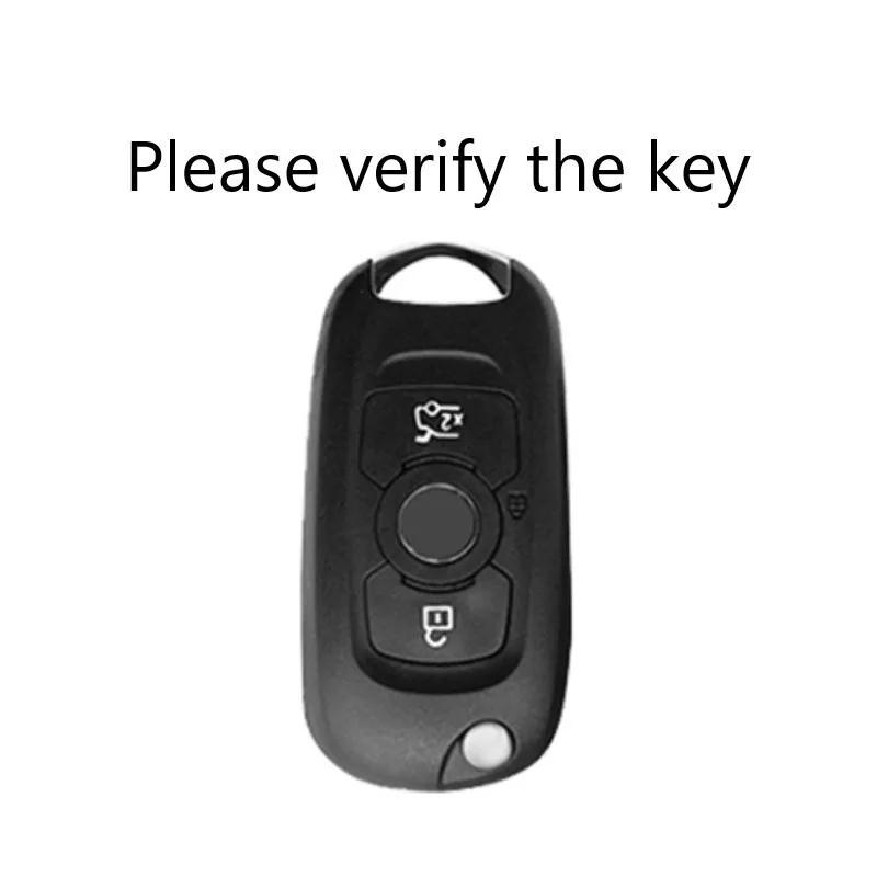 NEW TPU Car Flip Key Case Cover Shell Keychain For Buick VERANO ENCORE GX GL6 2018- 2020 For Opel Vauxhall Astra K Corsa E