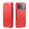 Retro Leather Phone Case For iPhone 17 Pro Max 17 Air 17Pro 17 Vertical Flip Genuine Leather Hard Back Cover Funda