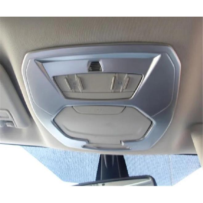 Para Ford Kuga Escape 2017 2018 ABS Cromado Teto Traseiro Dianteiro Luz de Leitura Moldura Tampa Adesivo Acessórios de Estilo para Carro