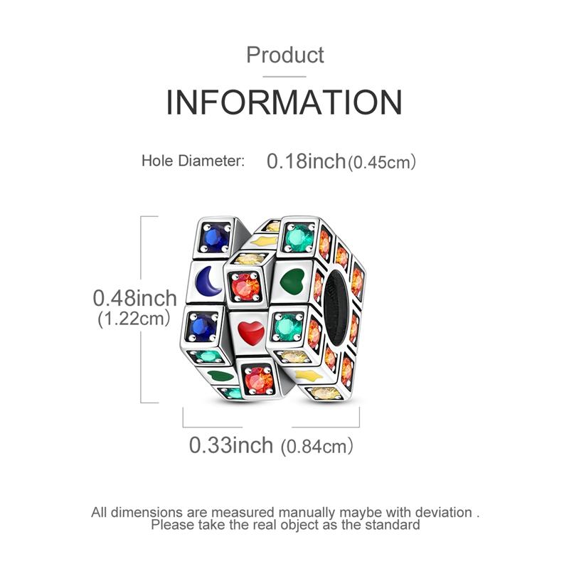 Copper Charms Beads Pendant Flying Piglet Crucifixion Bunny Robot Charm Fit Original Bracelet Women Jewelry Gift