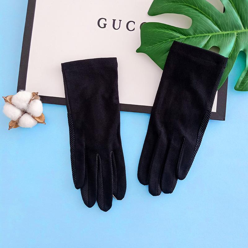 Women’s UV Protection Gloves, Full Finger Touchscreen Gloves, Breathable Thin Anti-Slip Summer Gloves for Driving Riding Outdoor