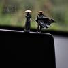 Car Dashboard Ornament Figure Sculpture Waterproof Easy To Clean Dollhouse Statue Office Desk Decoration