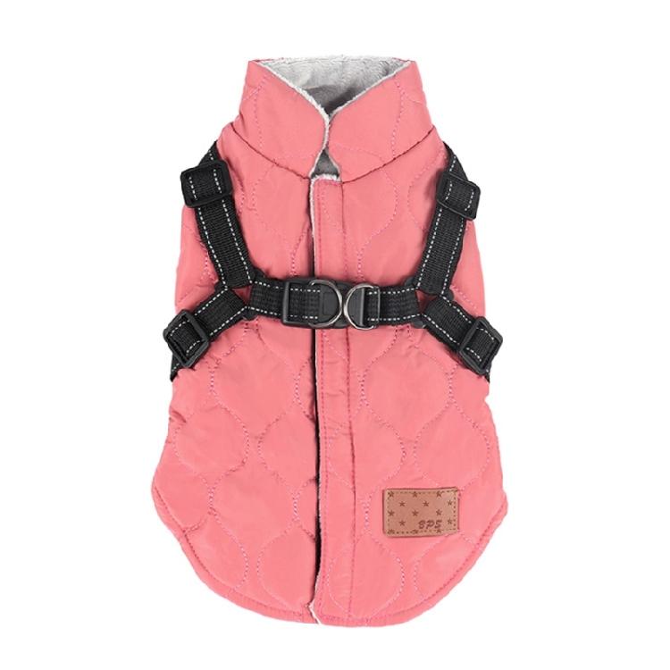 Dog Cat Jackets Versatile Kitten Stand Collar Coat Kitten Winter Warm Clothes