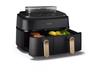 Friggitrice ad aria a doppio vapore Philips | Serie 5000 NA552/00 | Potenza 2750 W | Capacità 9 L | RapidAir Plus | Nero