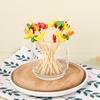 ZISIZ Disposable Bamboo Fruit Picks