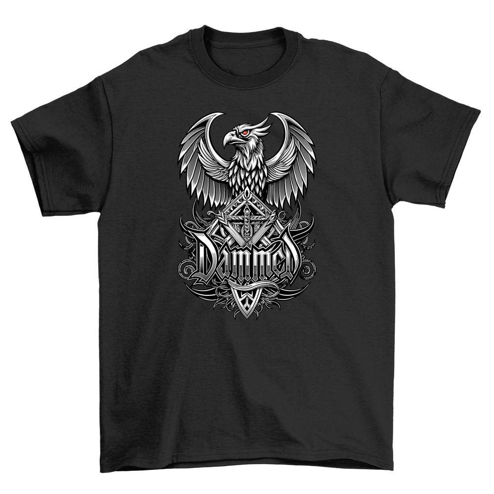 

Gothic_17 Eagle T-shirt - Embrace Your Inner Goth with this Feathery Cool Design XL