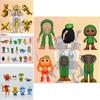 Italian Brainrot Al Pvc Mythical Creatures Figure Set With Collectible Design For Fantasy Enthusiasts