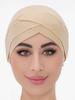 Cross Inner Hijab Women Stretch Turban Hat Lslamic Underscarf Bonnet Hat  Cotton Jersey Inner Hijab