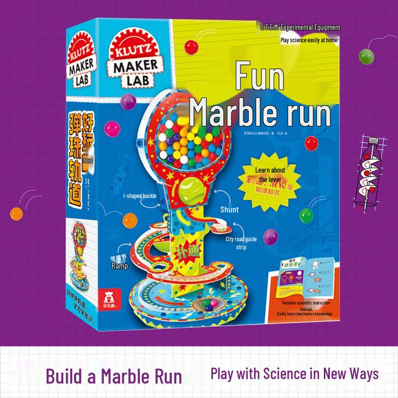 KLUTZ Marble Run Craft Activity Kit