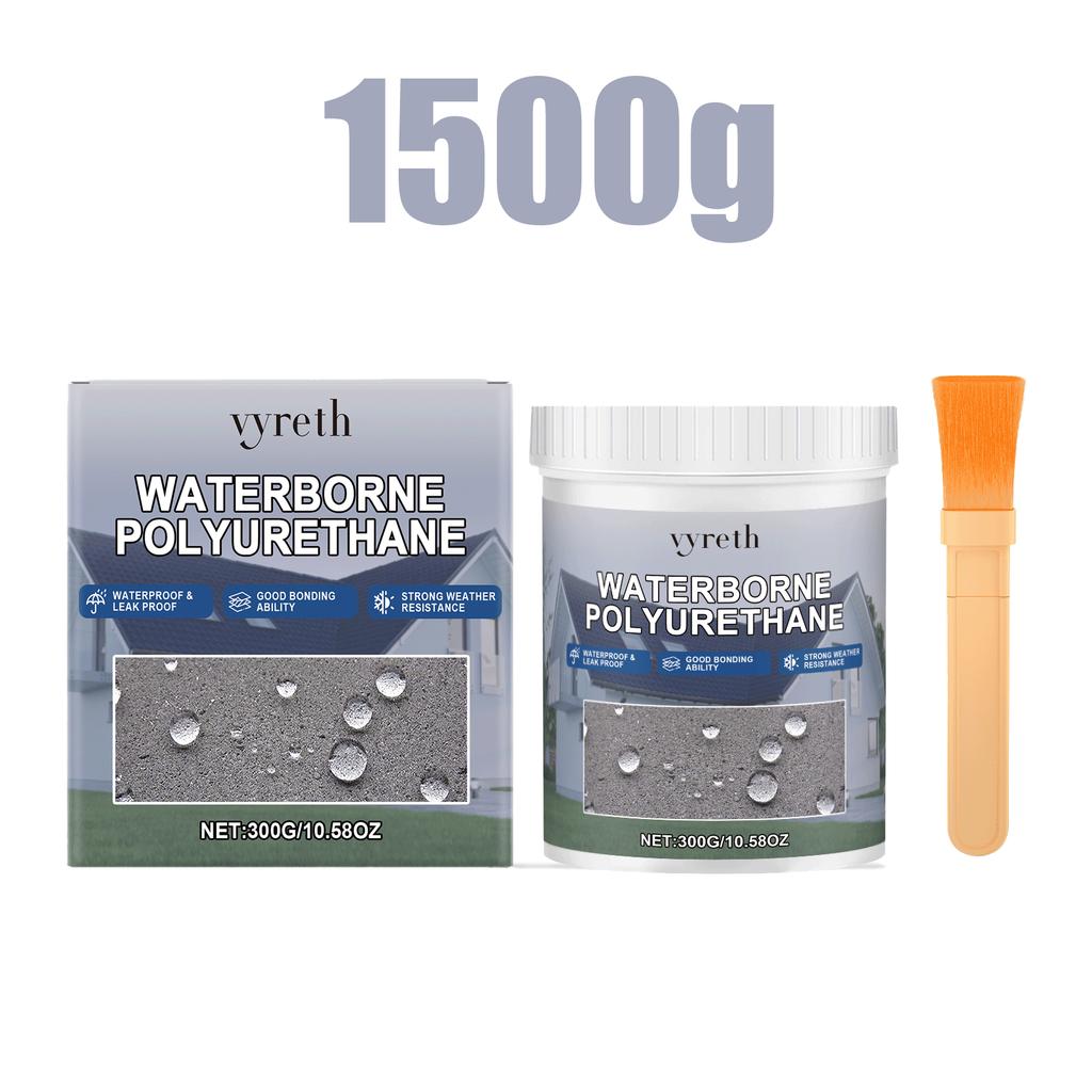 Invisible Waterproof Agent Transparent Glue Roof Leak Repair Sealant Bathroom Tile Wall Coating Adhesive With Brush 300g