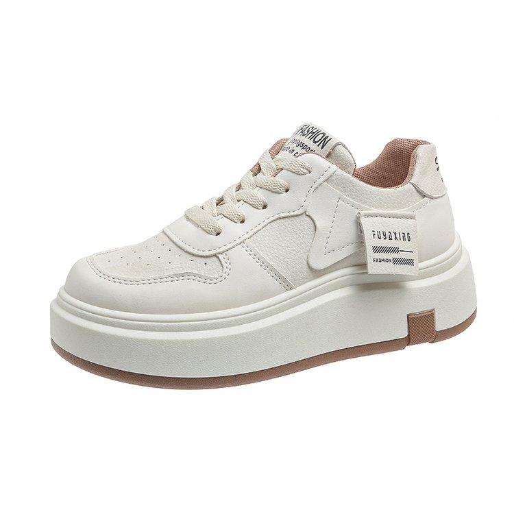 

Fashion Hot Sale 2025 Spring New Casual Vulcanized Sneakers Fashion White Shoe for Woman Breathable Shoes Women Platform Designer Shoes 35 хаки