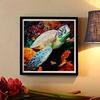 New Arrival 5D DIY Full Circle Diamond Painting "Turtle" Embroidery Cross Stitch Home Decor Gift