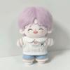 Preppy Style 10cm Cotton Doll Clothes T-shirt Doll Dress Up Set  Children's Gift