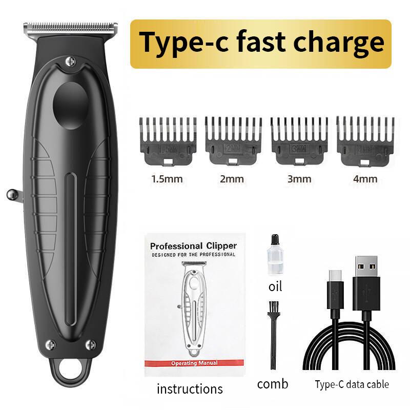 Rechargeable Digital Display Electric Hair Clippers for Barbers