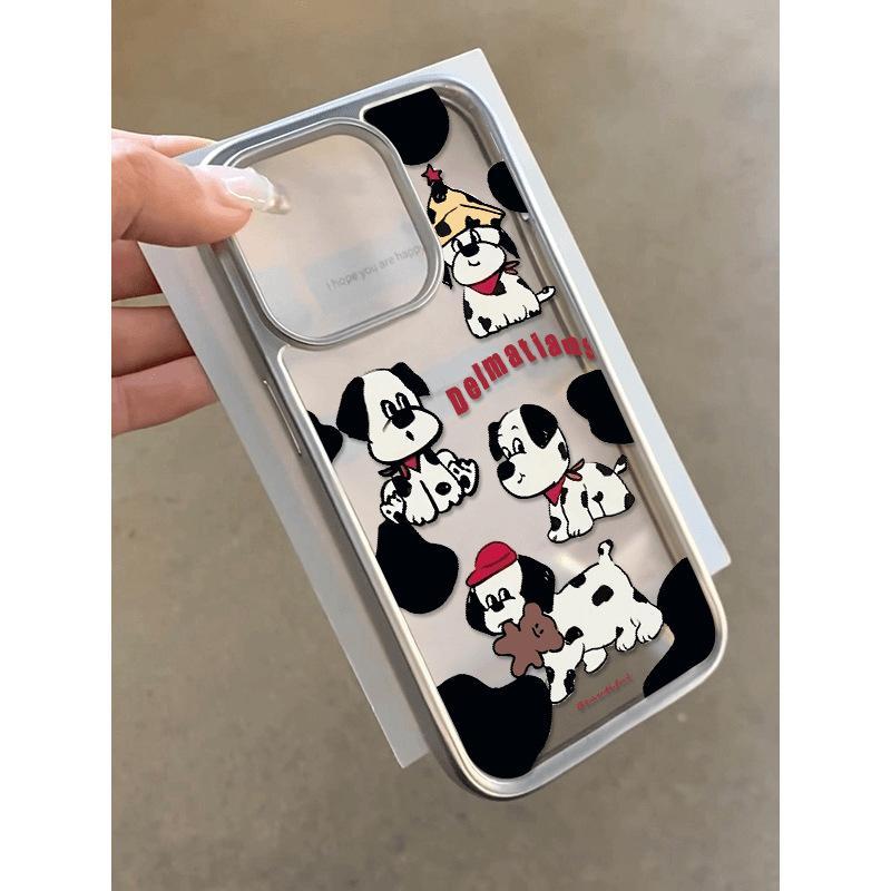 

Dalmatian for Apple 17 Mobile Phone Case for IPhone16promax/15/14 Soft 13promax New 12 For Apple 7/ For Apple 8