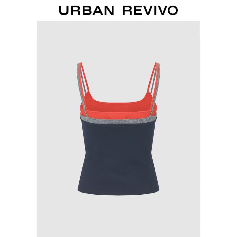 

Вязаный слинг-жилет с цветными блоками S