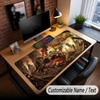 Other Similar Designs Theme Custom Mouse Pad Personalized With Name Text Customized Desk Mat For Office Home Decor