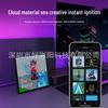 LED Pixel Bluetooth Photo Frame: DIY Dynamic Screen for Festivals & Desktop Decor