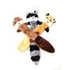 Cute Plush Toys Squeak Pet Animal Plush Toy Dog Chew Squeaky  Biting Teeth and Making Noise Supplies Leather Dog Toys