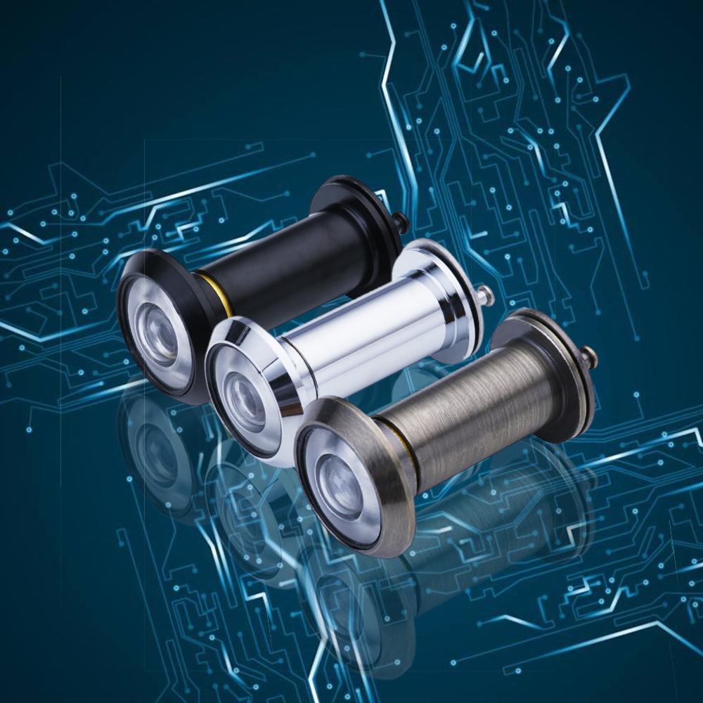 Buy Security Door Eye Spy Hole Peephole Viewer 200° Adjustable Glass