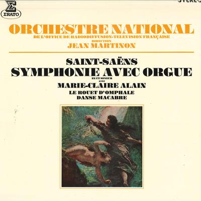 Disc LP JEAN MARTINON(DIR.)/ORCHESTRE NATIO - Saint-saens/Simfonia cu orgă,le OS2501RE COLUMBIA 1971 Japonia Clasică Folosit
