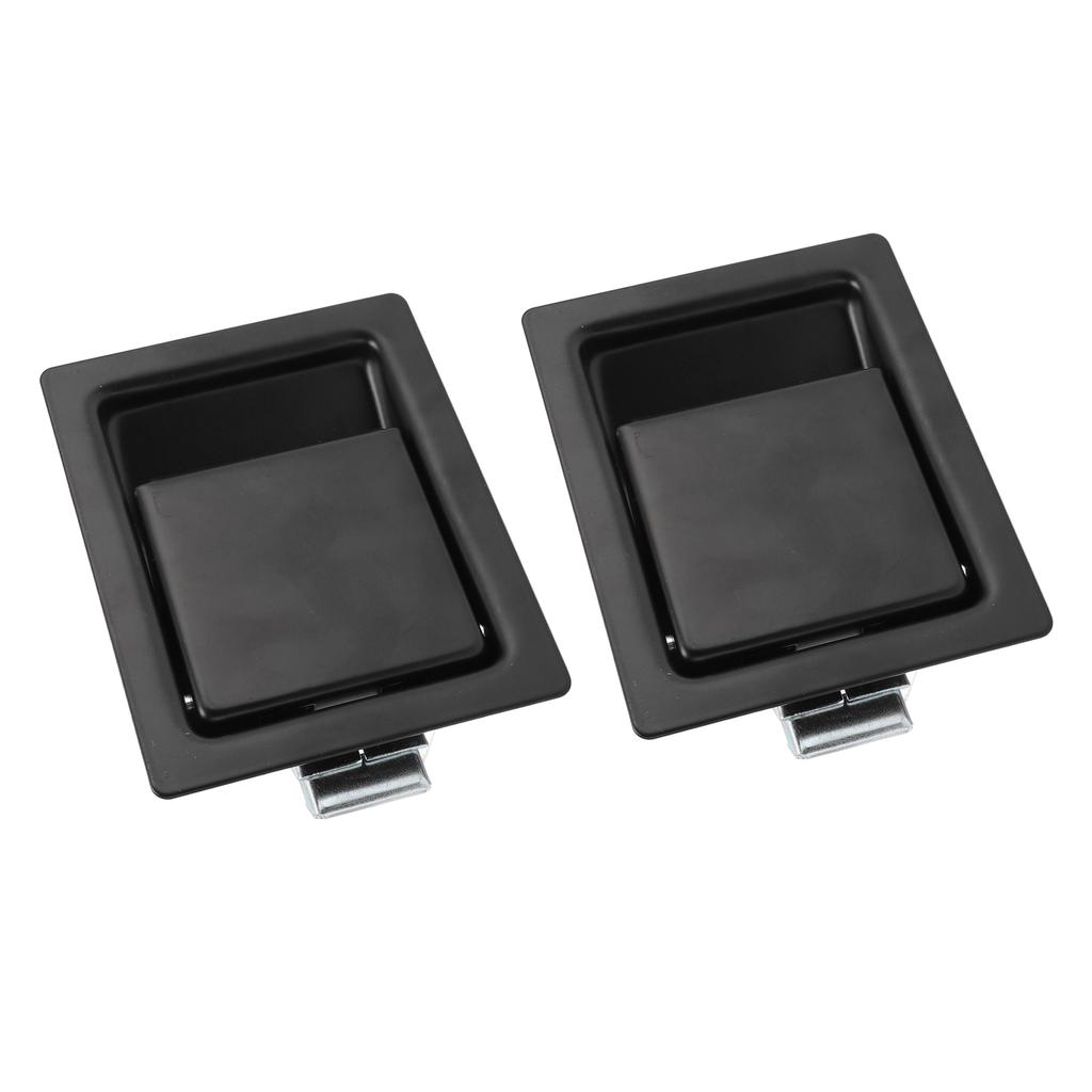 2Pcs 127 X 102mm Paddle Handle Latch Heavy Duty Carbon Steel Flush Mount Tool Box Latch for Truck RV