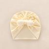 Cartoon Baby Fetal Cap 0-5 Months Newborn Turban Hat Windproof Boneless Muslin Hat  Toddler