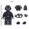 Military Ghost Special Police Doll Suit Vest Backpack Belt Assembly Accessories Building Block