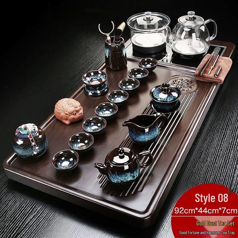 Jiakangming Automatic Solid Wood Kung Fu Tea Tray