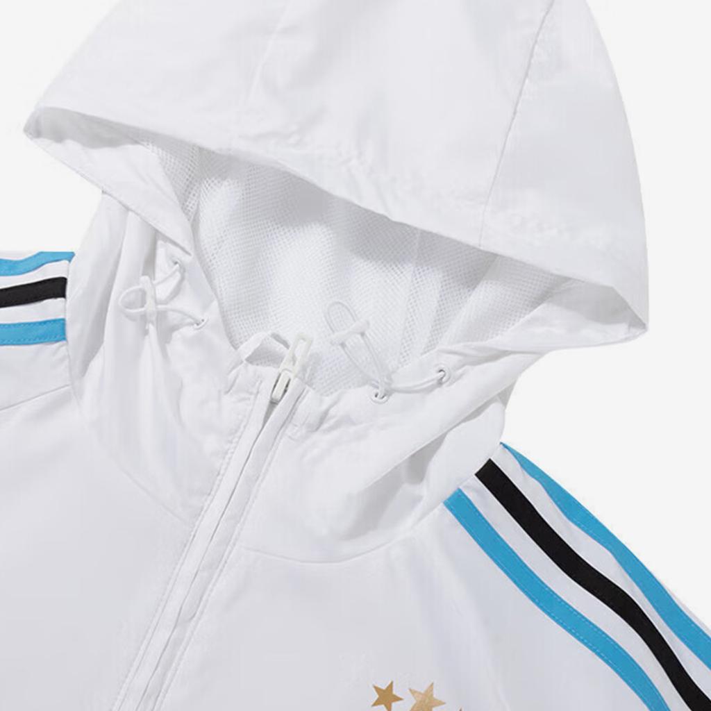 adidas Genuine Argentina Men's Football Woven Hooded Jacket IU2138