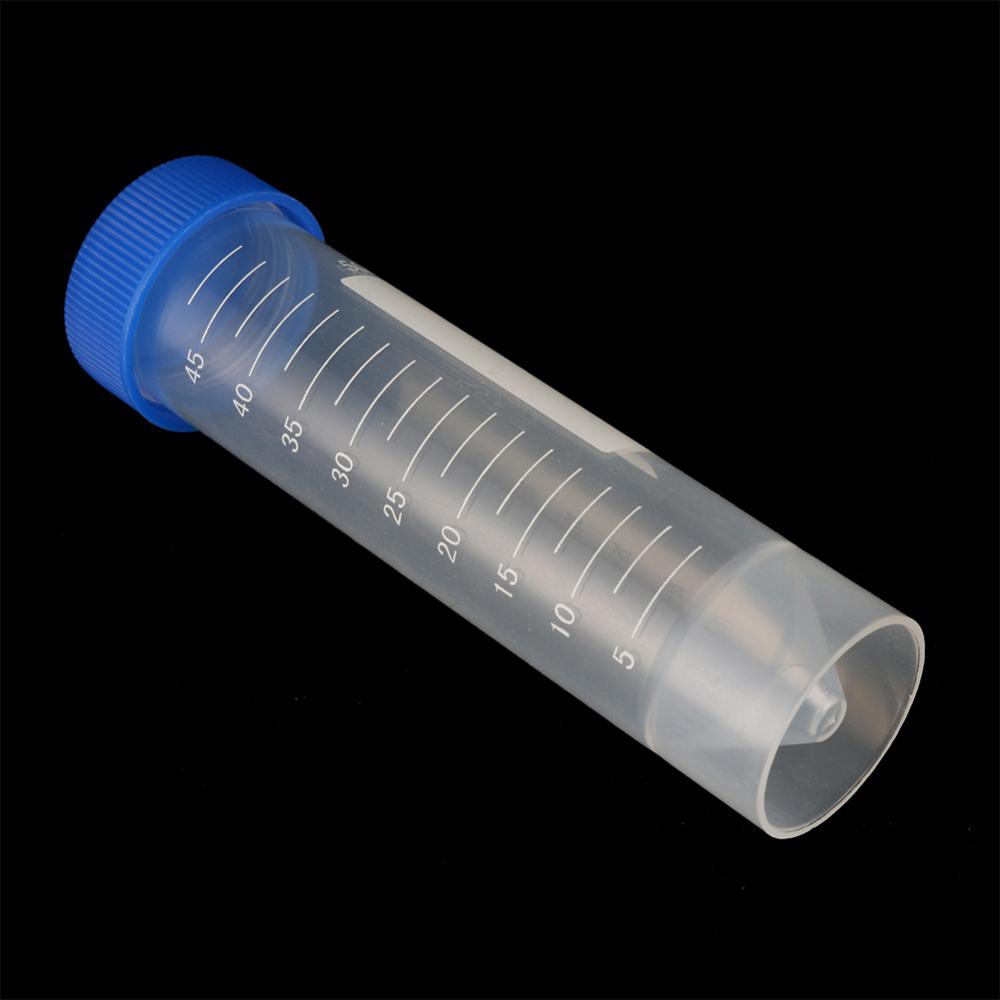 Laboratory Fittings Plastic Test Tube Caps Pack Container Centrifuge Tubes Lab Analysis Bottles