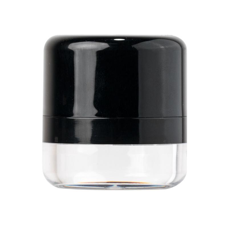 Portable Refillable Powder Compact with Mesh for Setting, Blush, and Talcum