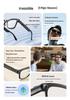 In Stock ZN447 Smart AI Glasses: 13MP Camera, Myopia Translation, Bluetooth, 4K HD Video Recording, Call & Photo Shooting.