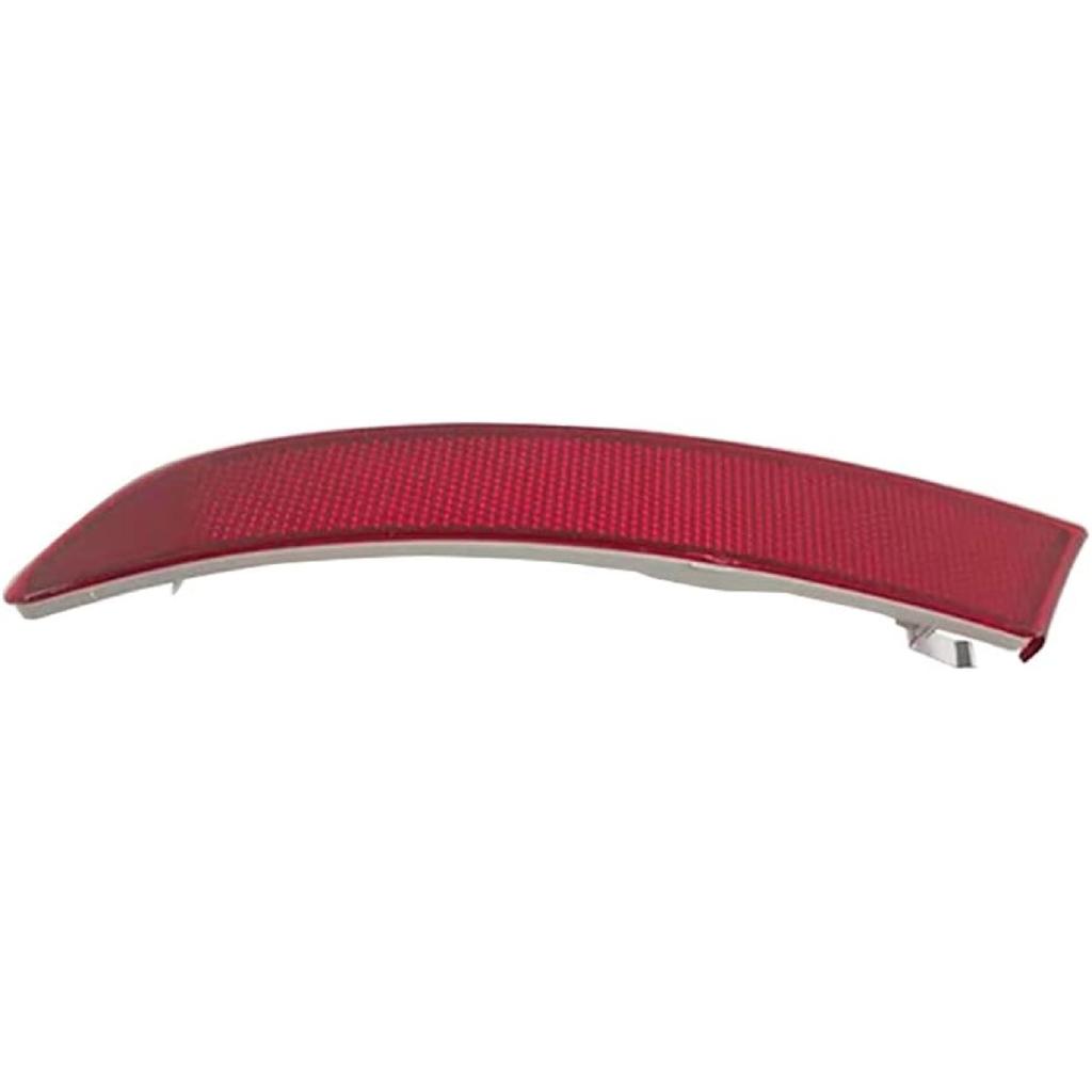 Red Lens Rear Bumper Reflector, Car Rear Bumper Reflector Compatible with BMW X3 F25 LCI 2015-2017, Right Passenger Side 63257352210(1pcs)