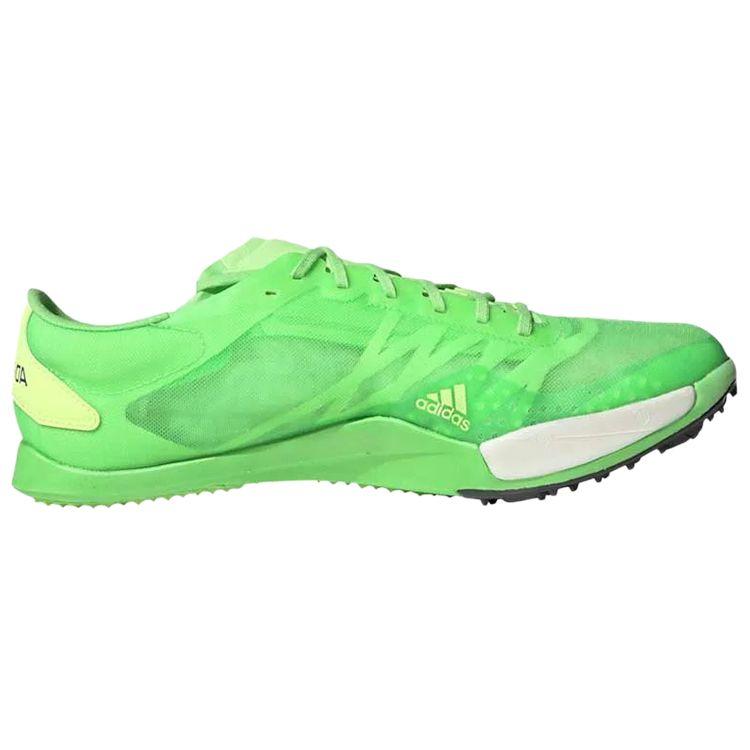 Adidas Adizero Ambition Round Toe Lace-Up Mesh Shock Absorbing Durable Low-Top Running Shoes Men Sneakers Green FY4075