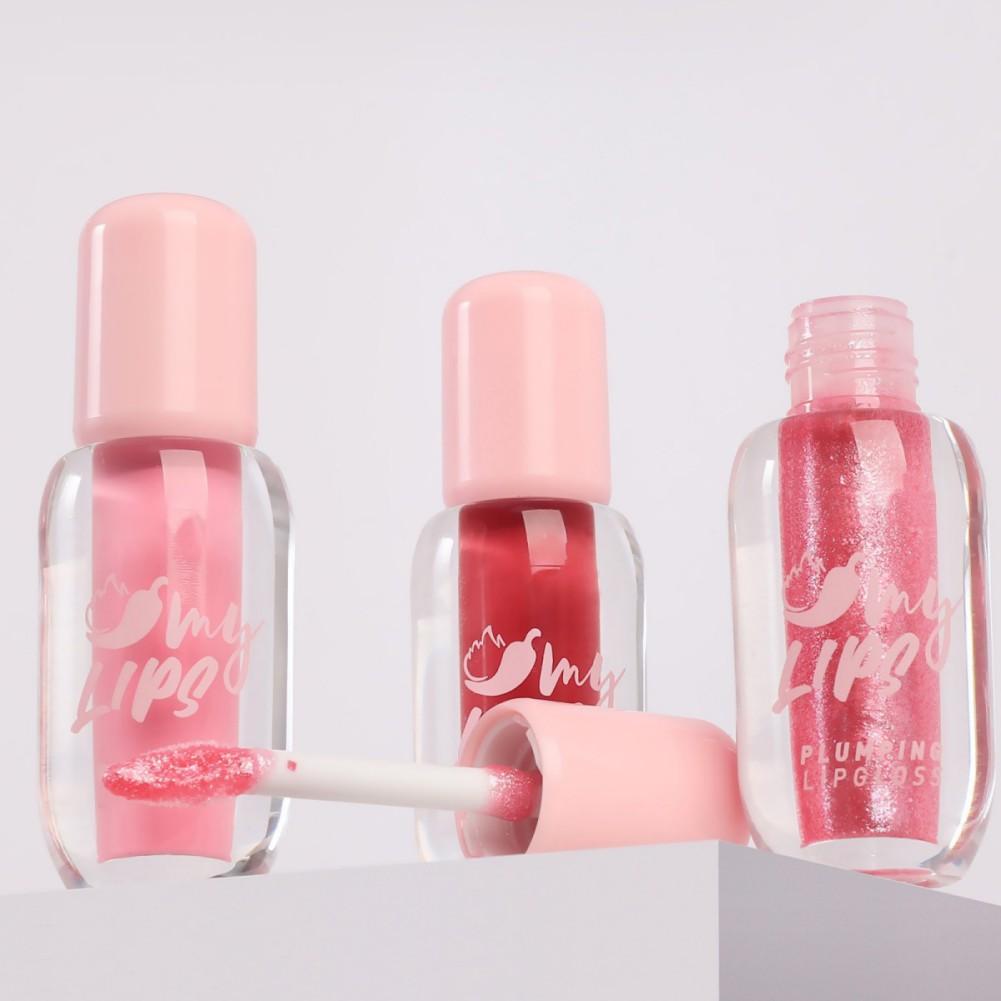 Plumping Lip Gloss Chili Pepper Extract Hydrating & Smoothing Lip Gloss