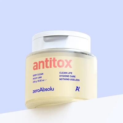 [Nährstoff Körpercreme]_Anti-Tox Körperreinigung Milchige Creme + Exklusiver Spatel