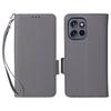 For Motorola Thinkphone 25 5G/Edge 50 Neo 5G/Moto S50 5G Case with Wrist Strap Litchi Texture PU Leather Wallet Phone Cover
