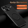 Case For Xiaomi Poco F7 Ultra F7 Pro 5G For MagSafe Magnetic Matte Fine Grained Leather Shell Metal Lens Frame Cover Bumper