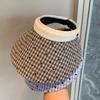 Anti-UV Woman Sun Hat Sweet Visor Cap Simple Empty Top Cap  Holiday
