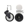 Stroller Accessories Screw Clip Type PU Tyre Side Cover Wheel Axle Accessories Stroller Wheels