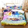 Kirito Asuna SAO 3PCS Bed Set Vivid Character Print Cozy Microfiber Home Bedding 2026 Duvet Cover 2 Pillowcase
