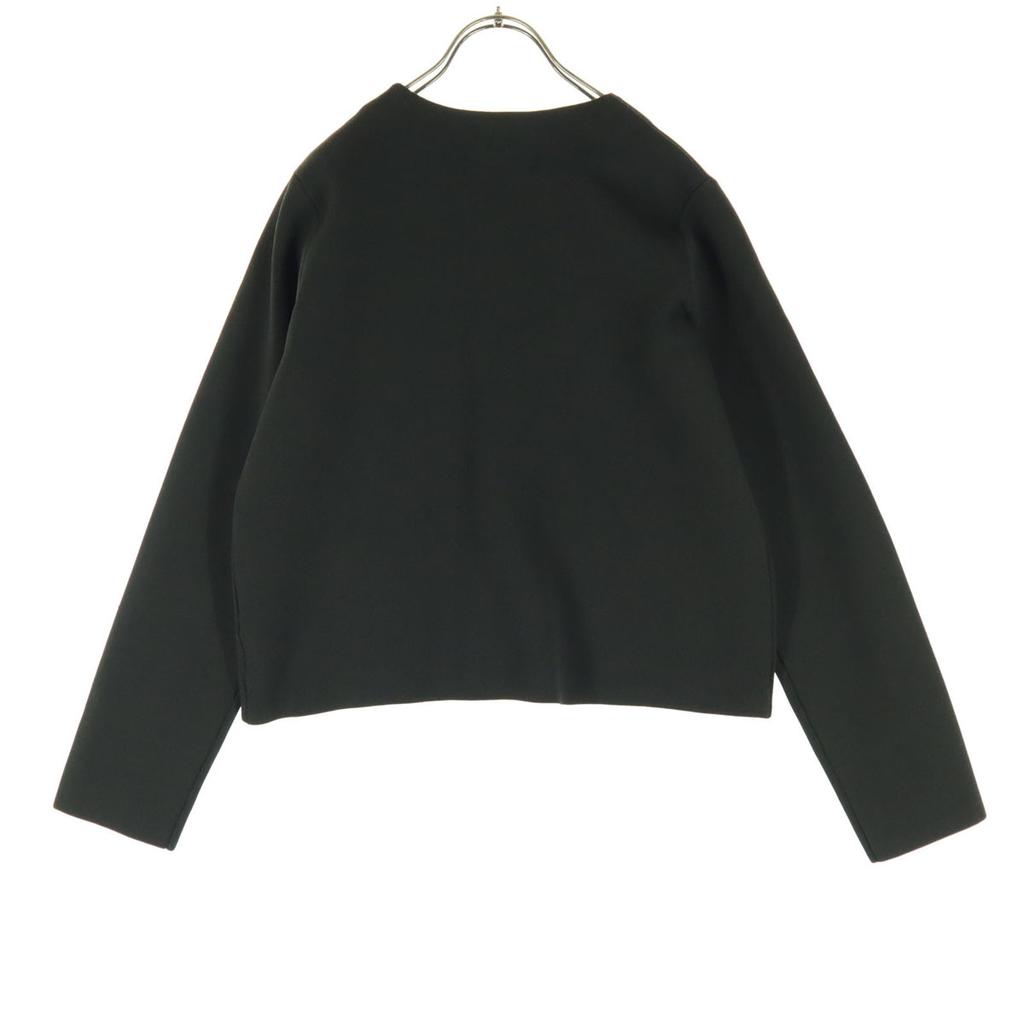 Produkty kosmetyczne quaranciel Długi rękaw Bez koloru kurtka F czarna kieszeń Kobiety Używane