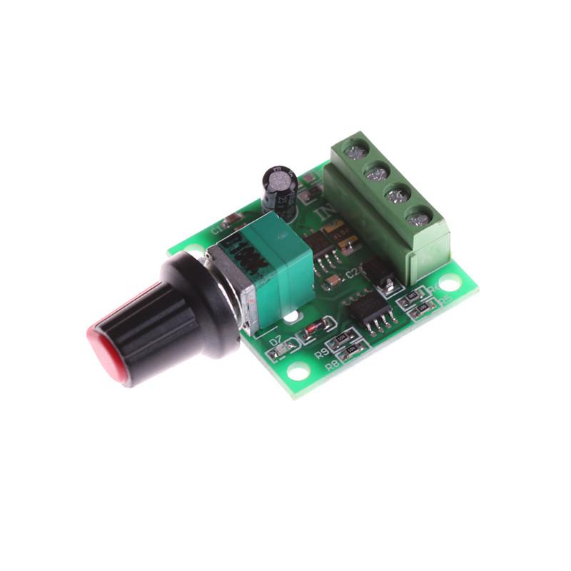 DC 1,8V 3V 5V 6V 12V 2A Niederspannungs-Motor-Drehzahlregler PWM 1803B